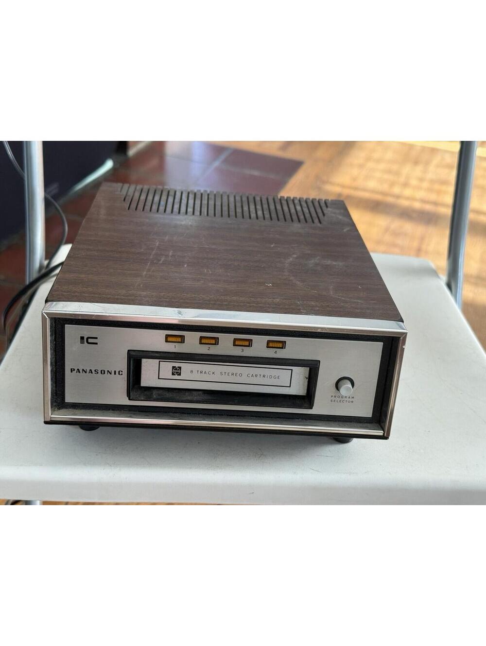 Panasonic RS-802US Stereo 8 Track Player Fully Functional
